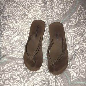 Colin Stuart wedged sandals